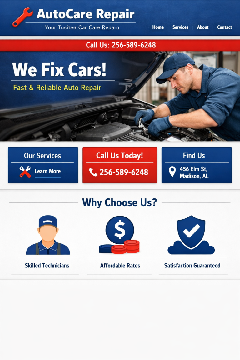 Simple car repair we